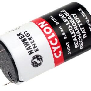 Hawker Enersys Cyclon 2 volt 2.5 ah Loodaccu