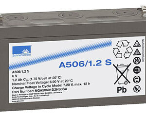 EXIDE Sonnenschein Dryfit A500  Loodaccu - Gel 6V 1,2Ah