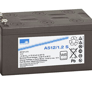 Dryfit A512/1.2S EXIDE Sonnenschein accu - Gel 12V 1,2Ah