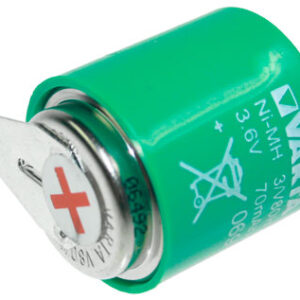 Varta 3/V80H Knoopcel accu - batterij 3,6 volt 80 mAh