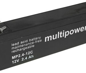 Multipower MPC Cyclische Loodaccu - AGM 12V 2,4Ah