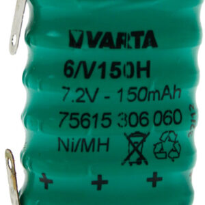 Varta 6/V150H accu - batterij 7,2 volt 150 mAh