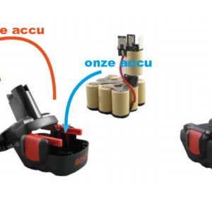 Batterij cellen vervangen van bestaande gereedschapsaccu